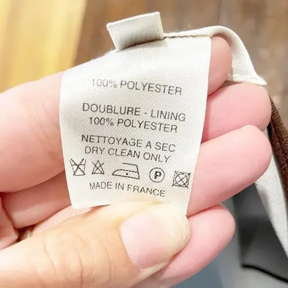 Barbara Bui Paris Vintage Color-block Cocktail Dress Size 36 or US Size 6 - Picture 7 of 9